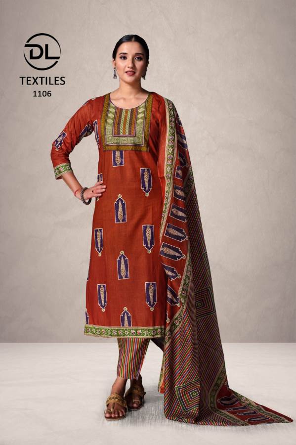 Top Secret With Work Vol 1 DL Cotton Ajrakh Printed Readymade Dress Wholesale Online